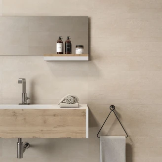 Veggflis <strong>Valderas</strong>  Beige Matt 30x90 cm
